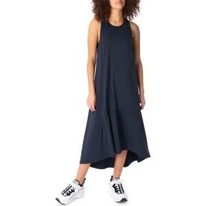 Sweaty Betty Ace Racerback Midi Dress Navy Large